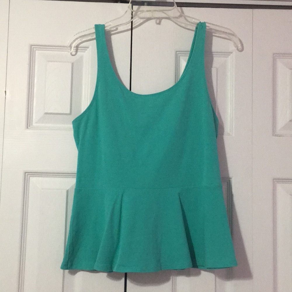 Peplum tank top from Express